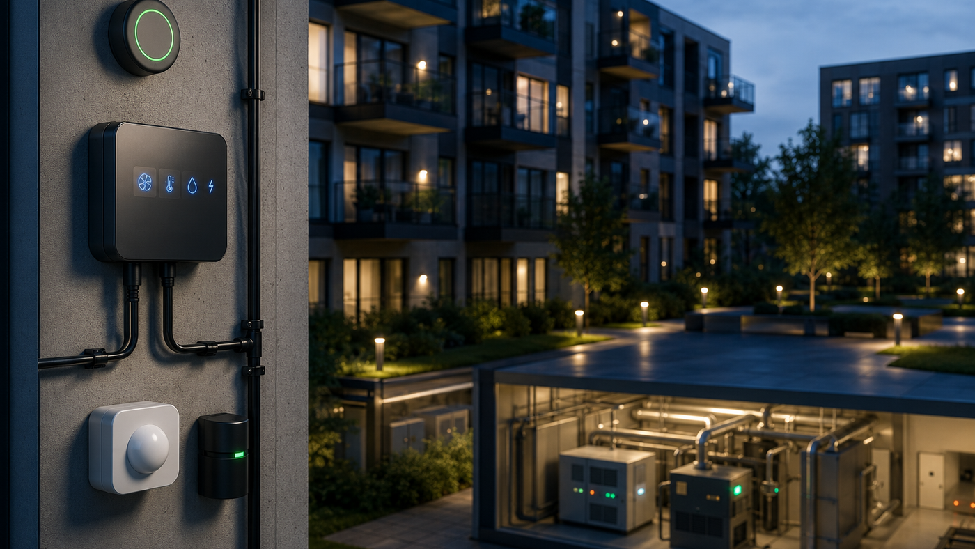 Connected building systems and operational infrastructure
